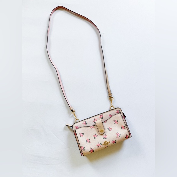 Coach Pop Up Messenger Bag in Floral Bloom crossbody bag - Picture 3 of 13